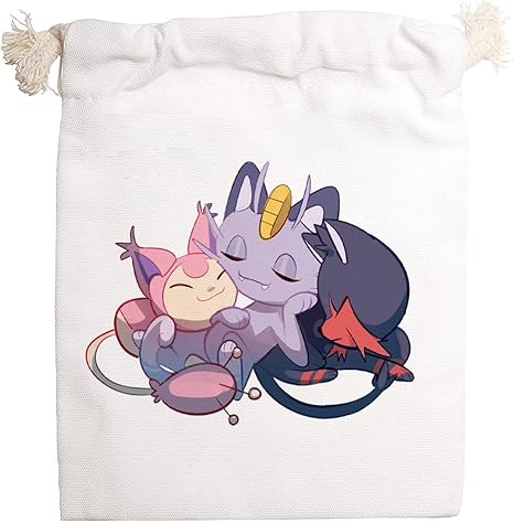 Amazon Co Jp アローラニャース ニャヒート 巾着袋 中 給食袋 ギフトバッグ 小物入れ コップ袋 こども お弁当 ラッピング 保育園 Panmax 男の子 女の子 おしゃれ かわいい キャラクター お祭り グッズ ２０x２５cm ホーム キッチン