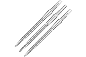 TARGET Darts Swiss Point Storm Dart Points, Quartz (3 Pack Set of Tips) 26MM/30MM/35MM – Gold/Silver/Black | Change Dart Points, Swiss Storm Points, Professional Darts Accessories