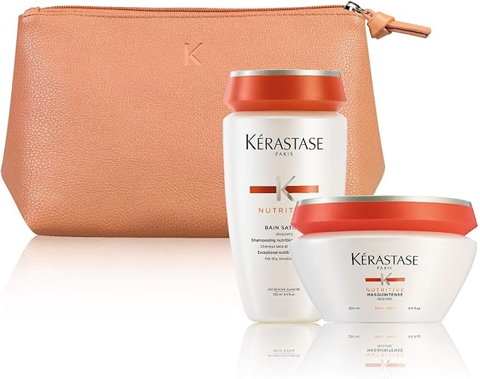 Kerastase Set Nutritive Bain Satin 2 Shampoo + Masqueintense Mask