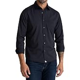 UNTUCKit Long Sleeve Performance Solid Shirt for Men