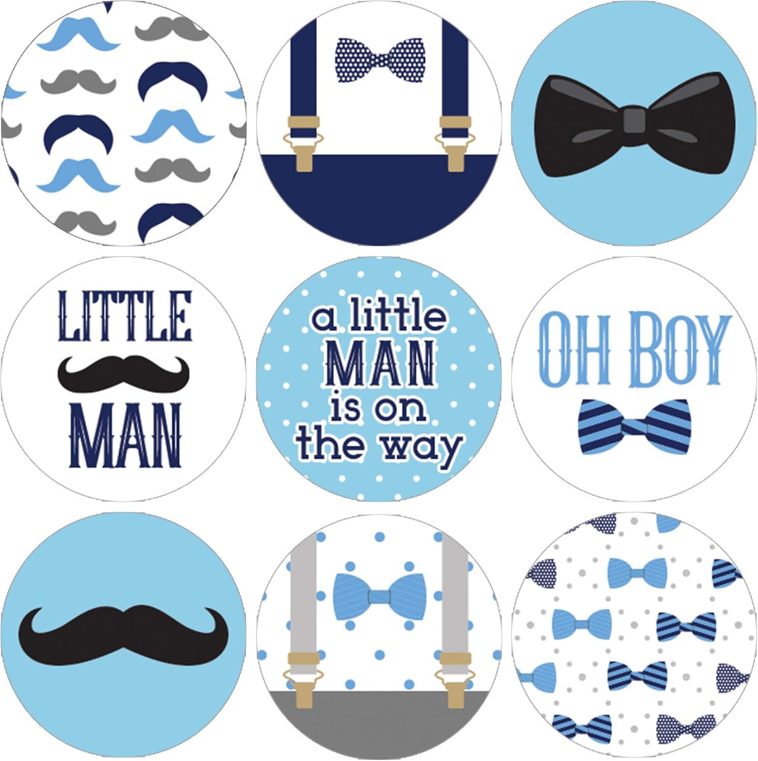 Amazoncom Little Man Baby Shower Favor Stickers 180 Labels Health Personal Care Amazoncom Little Man Baby Shower Favor Stickers 180 Labels Health Personal Care