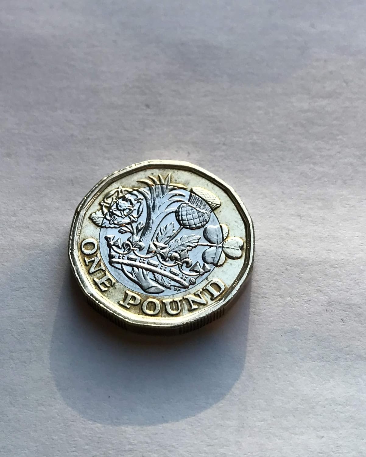 QUICK PICK MAGIC Double Tailed New 12 Sided Pound - Tails On Both Sides - Double Sided Coin Trick, Silver, 23.43 mm x 23.43 mm x 2.8 mm - Image 4