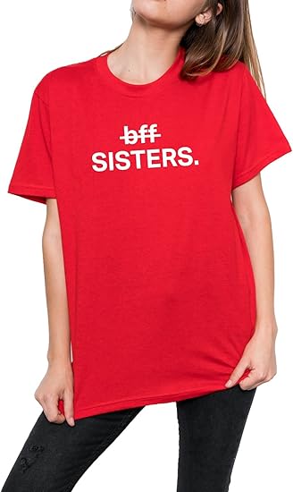 Minga London Bff Sisters T Shirt Top Fun Women S Tumblr Grunge Slogan Squad Fashion Friends Amazon Ca Clothing Accessories