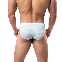 Summer Code Mens Bikini Briefs Low Rise Bulge Pouch