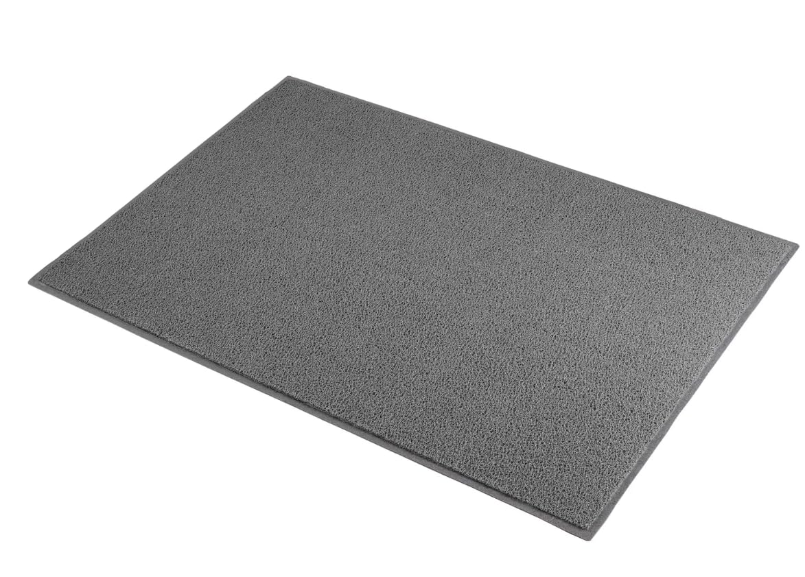 Ultralux Indoor Outdoor Heavy Duty Dirt Trapper Entrance Mat | 60cm x 90cm | Absorbent, Strong, Waterproof, Non-Slip Durable Door Mat | Dark Grey | Multiple Sizes