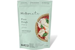 Stellar Eats Pizza Dough Baking Mix, 9.5 oz, 1 Pack - Grain Free, Gluten Free, Dairy Free, Plant Based, Paleo Friendly