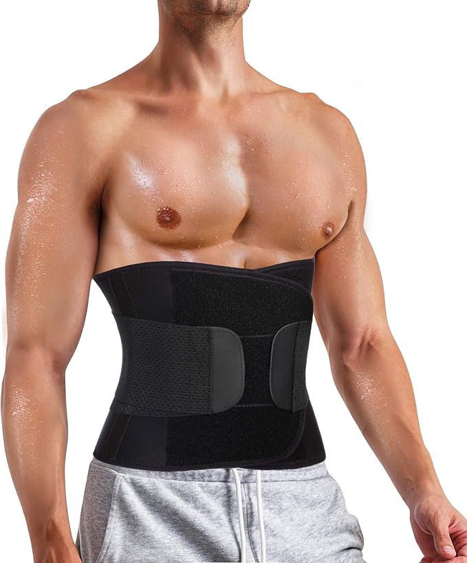 Men Waist Trainer Trimmer for Weight Loss Tummy Control Compression