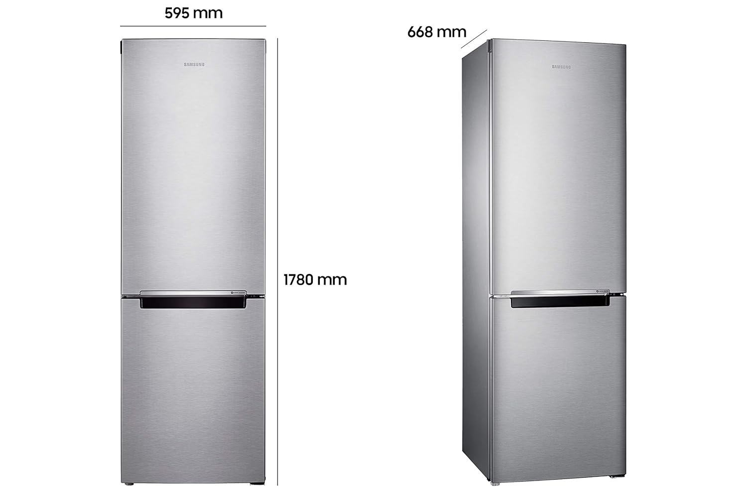 Samsung RL30J3005SA Independiente 311L A++ Acero inoxidable nevera ...