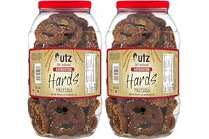 Utz Quality Foods Old Fashioned Sourdough Hards Pretzels, 2-Pack 26 oz. Barrel