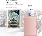 Padgene 10.1 Inch Android 12 Tablet 4GB RAM 128GB ROM Octa-core 2.0GHz FHD WiFi view 4