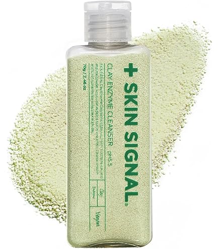Amazon.com: SKIN SIGNAL Pink Clay Enzyme Cleanser, Blackhead