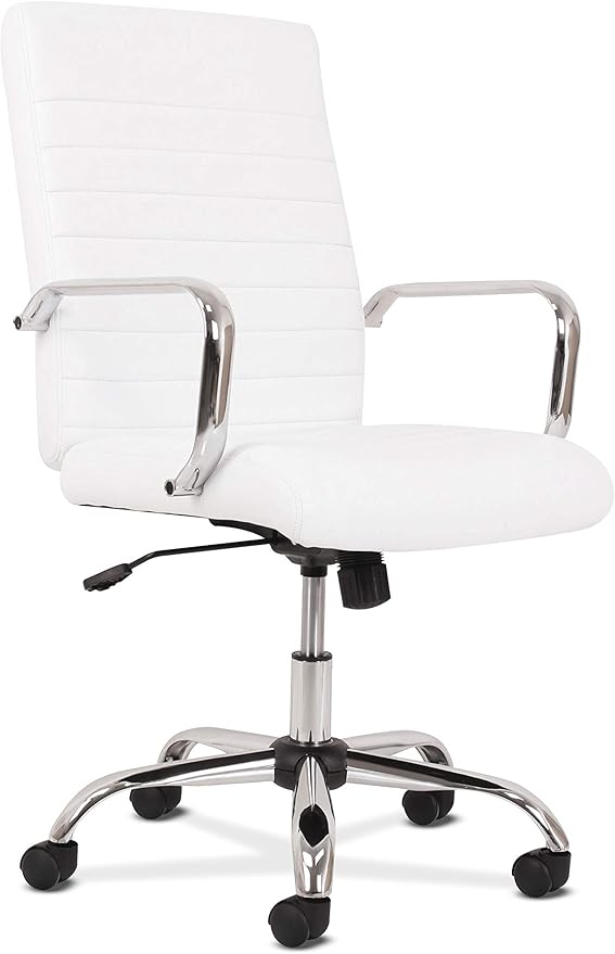 Sadie Executive Computer Chair Fixed Arm for Office Desk