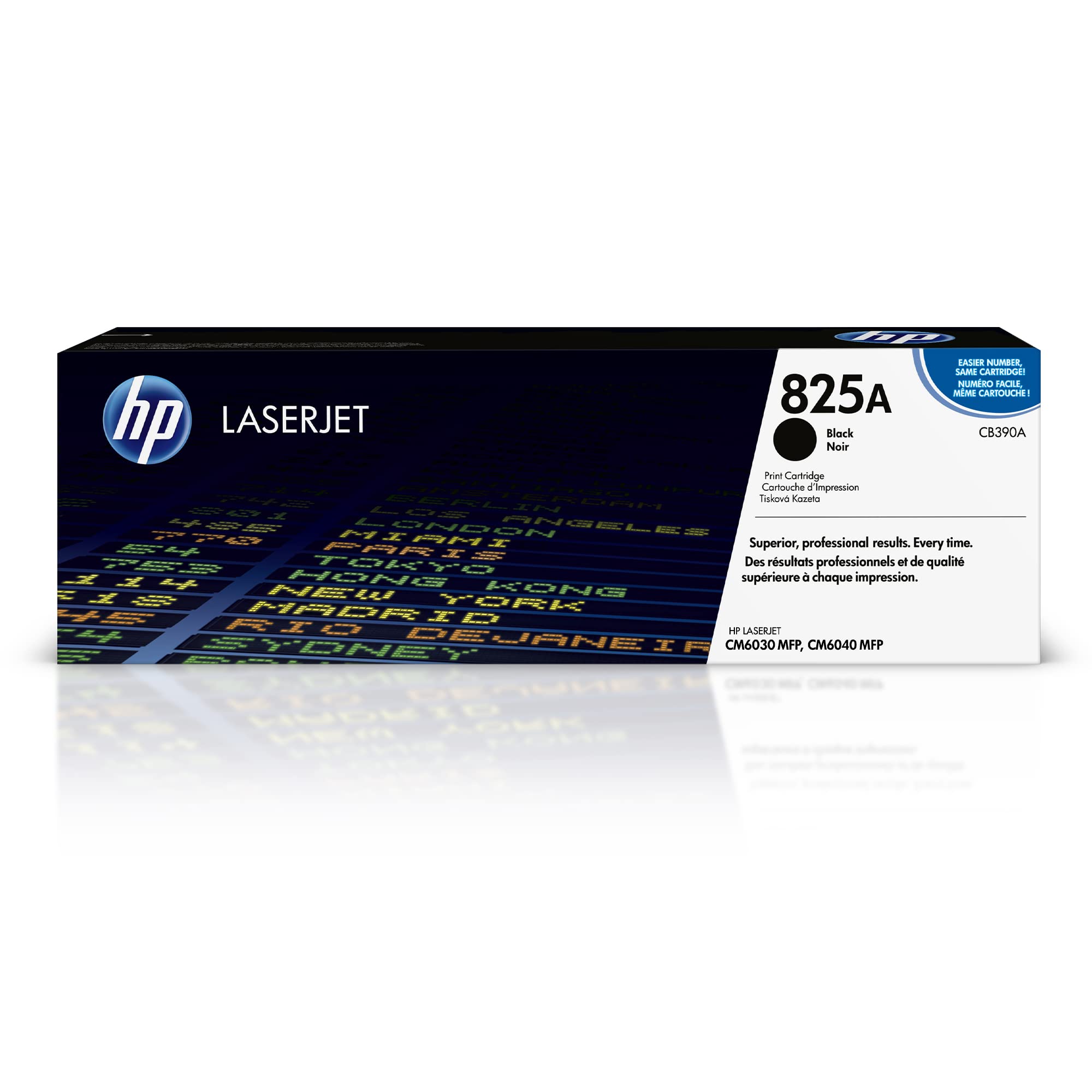 HP CB390A 825A Original LaserJet Toner Cartridge, Black, Single Pack