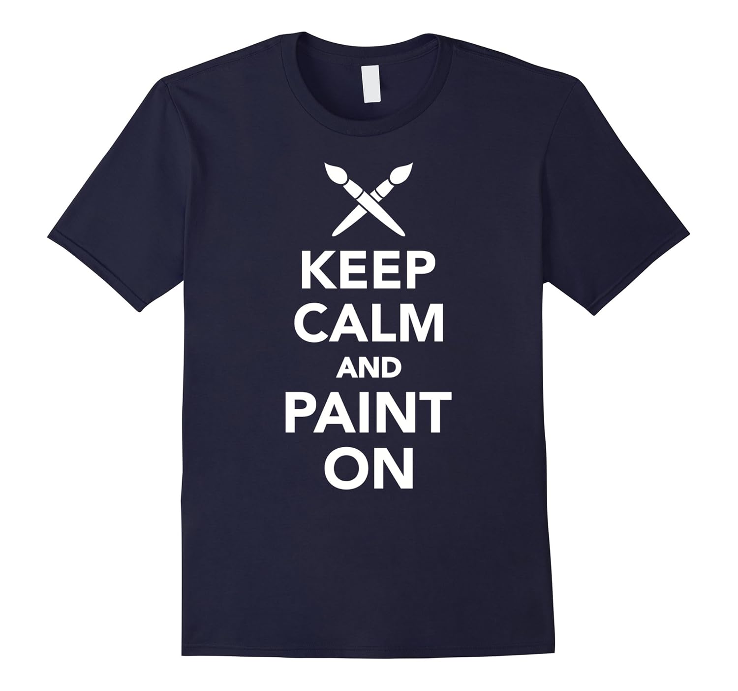 Keep calm and paint on TShirt4LVS 4loveshirt