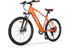 ACTBEST Core Electric Bike for Adults -468Wh Removable Built in Battery, Peak 750W Brushless Motor Mountain Ebike, 26X2.1 Tire Step Over Bicycle with 7 Speed, Max 50 Miles, Commute E Bikes