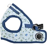 Puppia Spring and Summer Fashion Step-in Vest Dog Harness, Blue_Florian, Extra Large