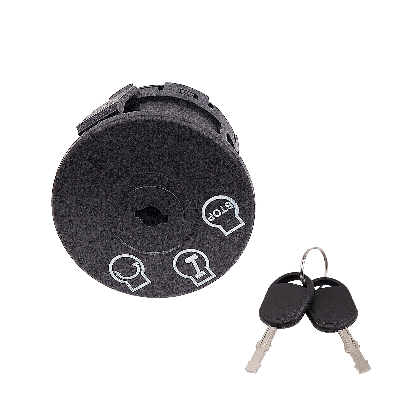 Photo 1 of 925-04659 Lawn Mower Ignition Switch with Key 3 Position for Cub Cadet Troy Bilt Craftsman Ariens Bad Boy Zero Turn Lawn Mower Tractor, Replaces John Deere GY00191 925-04659 725-04659