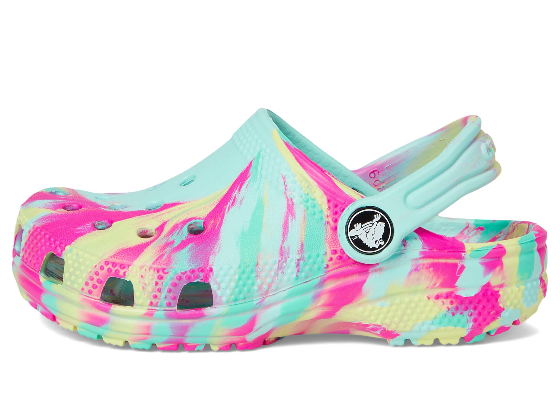 Crocs Kids' Classic Marbled Tie-Dye Clog