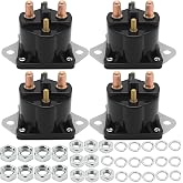 laffoonparts 72631 12V Winch Solenoid Relay, Replacement for Warn Winch XD9000, Replacement for Warn Winch XD9000i, Replacement for M6000, Replaces 28396 (4 PCS)