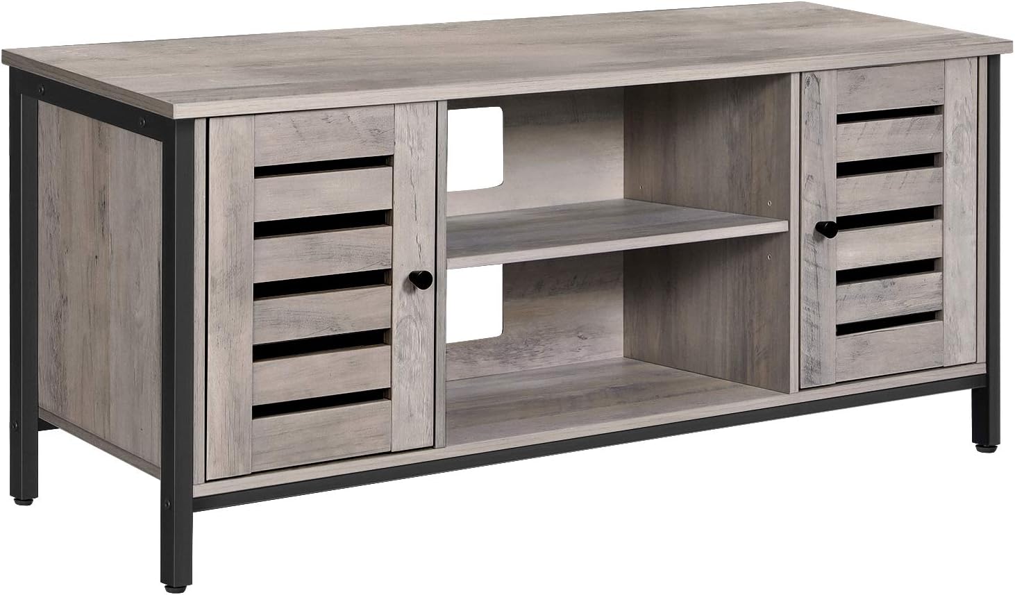 VASAGLE TV Stand, TV Console Unit with Shelves, with Storage