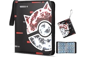 GERMUN Trading Card Binder 9 Pocket, Card Collection Binder for 900 Cards, Premium PU Card Book, Card Holder Binder, Trading Card Album Compatible with MTC, TCG, Game Cards, Sports Cards