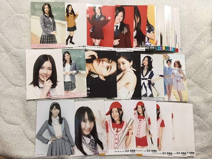 Amazon Co Jp Ske48 Akb48 生写真 100枚セット まとめ 松井珠理奈 松井玲奈 他 特価 ホビー 通販