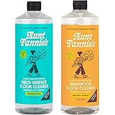 Aunt Fannie's Bundle: Floor Cleaner Vinegar Wash (Eucalyptus) + Hardwood Floor Cleaner (Lemon)