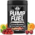 PMD Sports Ultra Pump Fuel Insanity - Pre Workout Drink Mix for Energy, Strength, Endurance, Recovery - Complex Carbohydrates and Amino Energy - Miami Sunrise (30 Servings)