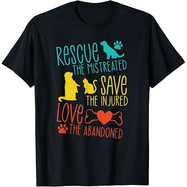 Amazon.com: Rescue Save Love - Cute Animal Rescue Dog Cat Lovers