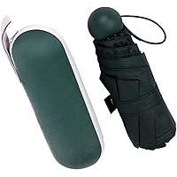 Mini Travel Sun & rain Umbrella, Lightweight Windproof Portable Umbrella, Compact Parasol with 99% UV Protection for…