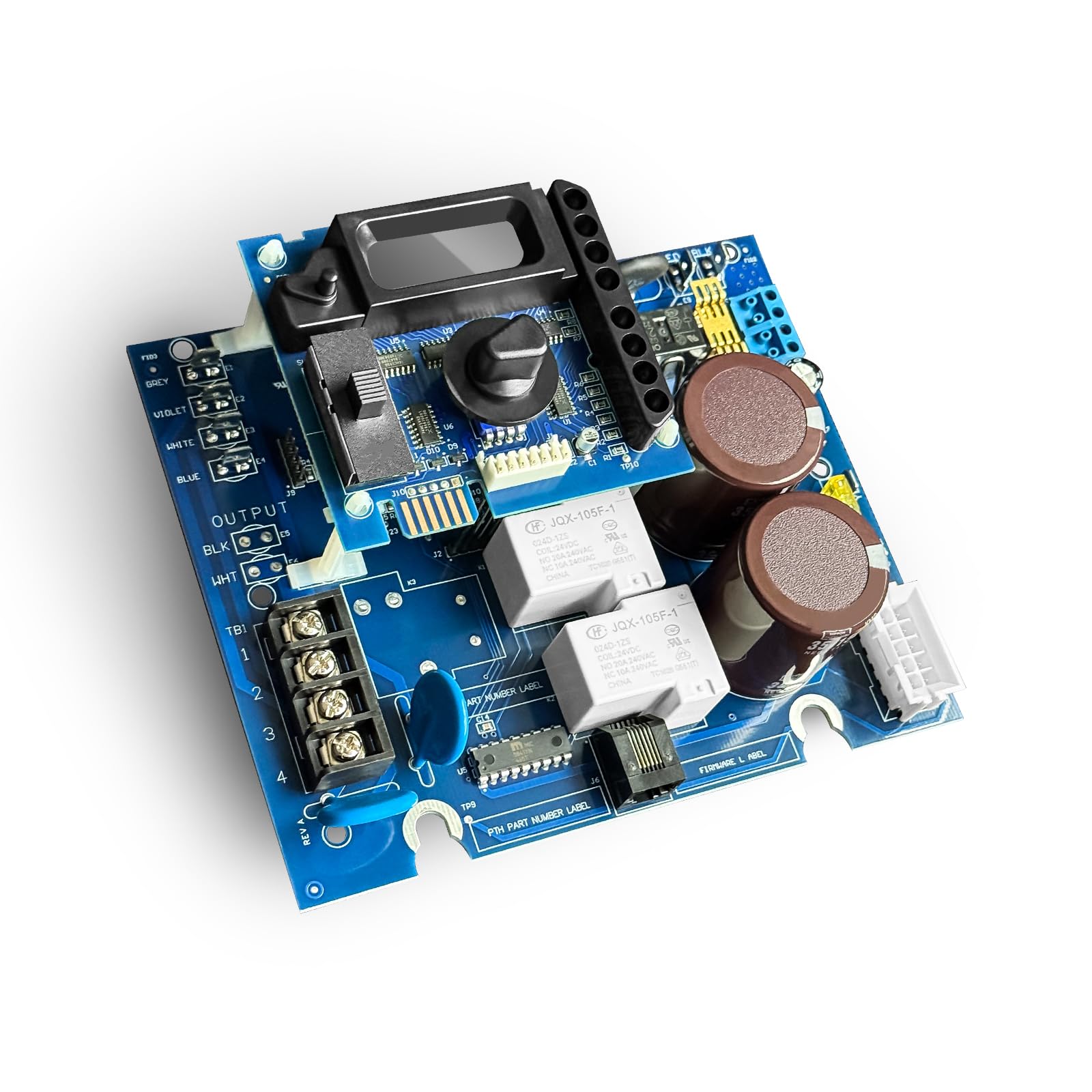 Photo 1 of GLX-PCB-RITE & GLX-PCB-DSP Main PCB Printed Circuit Board - Blue