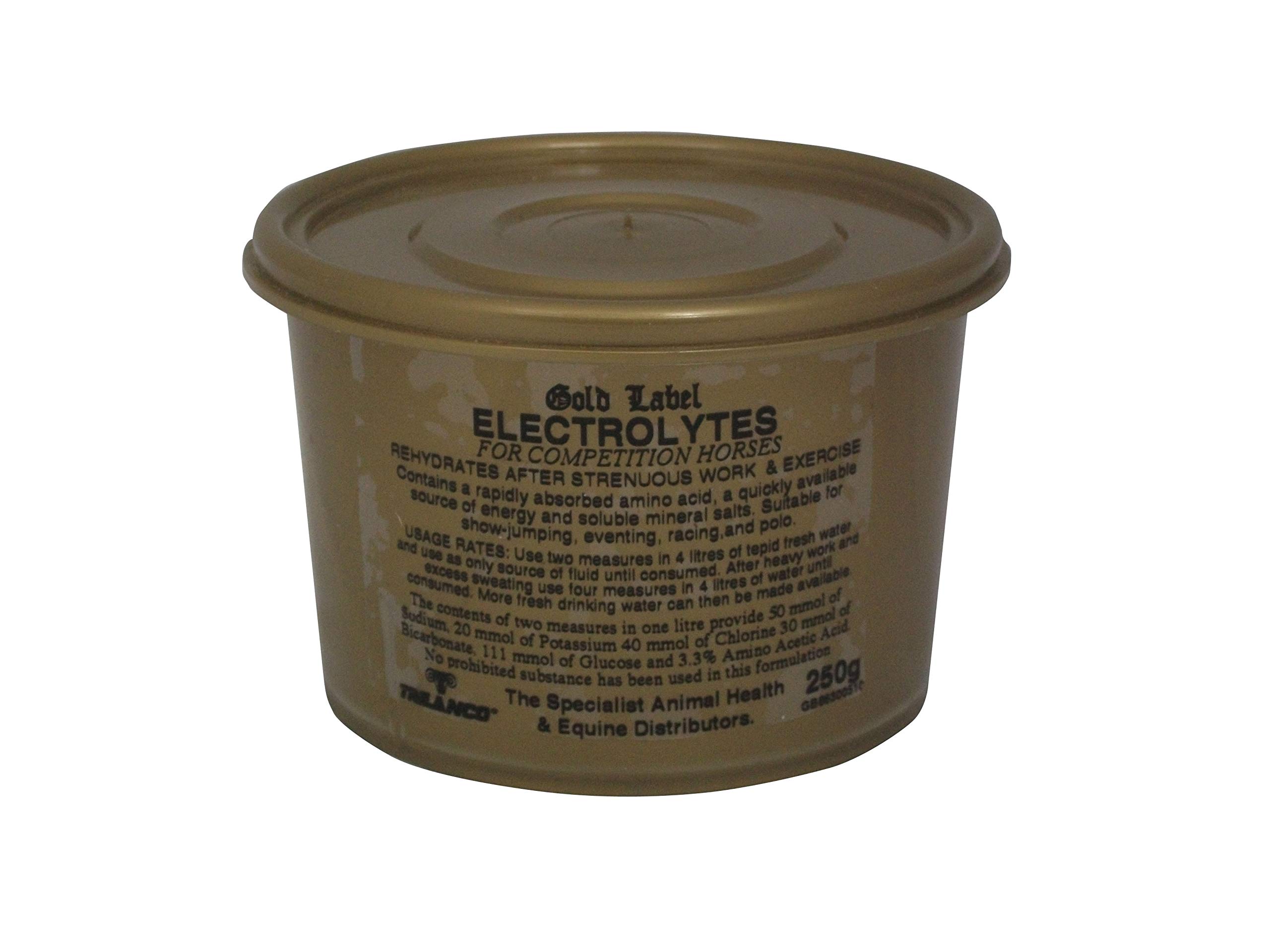 Gold Label Unisex's GLD0029 Electrolyte, Clear, 250 g