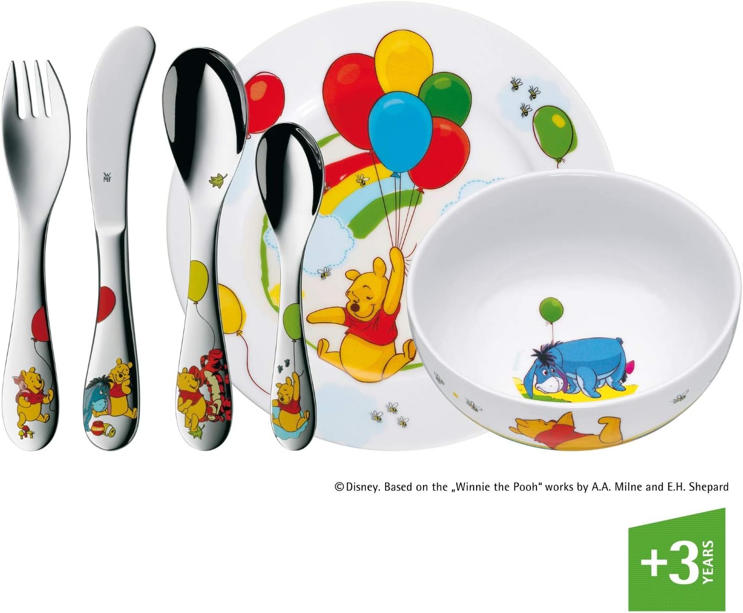 WMF Children's Cutlery, Cromargan, Colourful