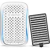 Clarifion - DSTx Portable Air Purifier - Plug In Air Ionizer HEPA Filter, Mini Personal Air Purifiers For, Bedroom and Pets H