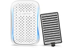 Clarifion - DSTx Portable Air Purifier - Plug In Air Ionizer HEPA Filter, Mini Personal Air Purifiers For, Bedroom and Pets Helps With Smoke, Airborne Dust and Odors