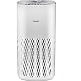 Levoit Smart Air Purifiers for Home Large Room up to 2933 Ft&sup2;, Core 600S-P | HEPA Sleep Mode, Remote Control, by Alexa&amp;APP, AHAM VERIFIDE, Energy efficient 3-in-1 Filter For Smoke, Pet Odor,Dust, White