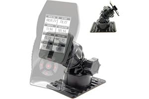 ChargerCity Car Truck Vehicle Multi Angle Adhesive Dashboard and Console Mount for Bama SCT SF4 & SCT X4 Tuner KTuner 2.0 Programmer Auto Tuning Device
