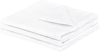 Julius Zöllner - Mullwindeln / Spucktücher - 3er Pack, 80x80 cm, weiß | premium qualität - schadstoffgeprüft