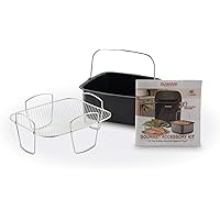 NuWave 6 QT Air Fryer Accessories (Baking Pan + Rack)