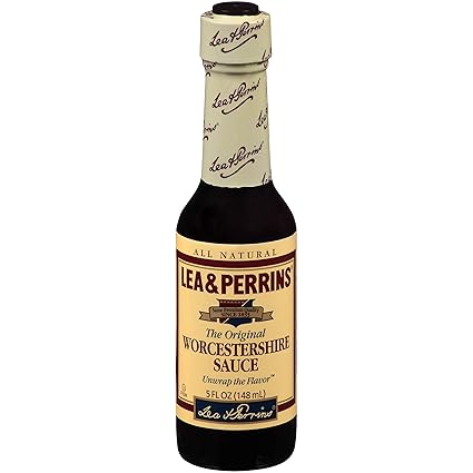Lea & Perrins Worcestershire Salsa (5 onzas, paquete de 24): Amazon.com: Grocery & Gourmet Food