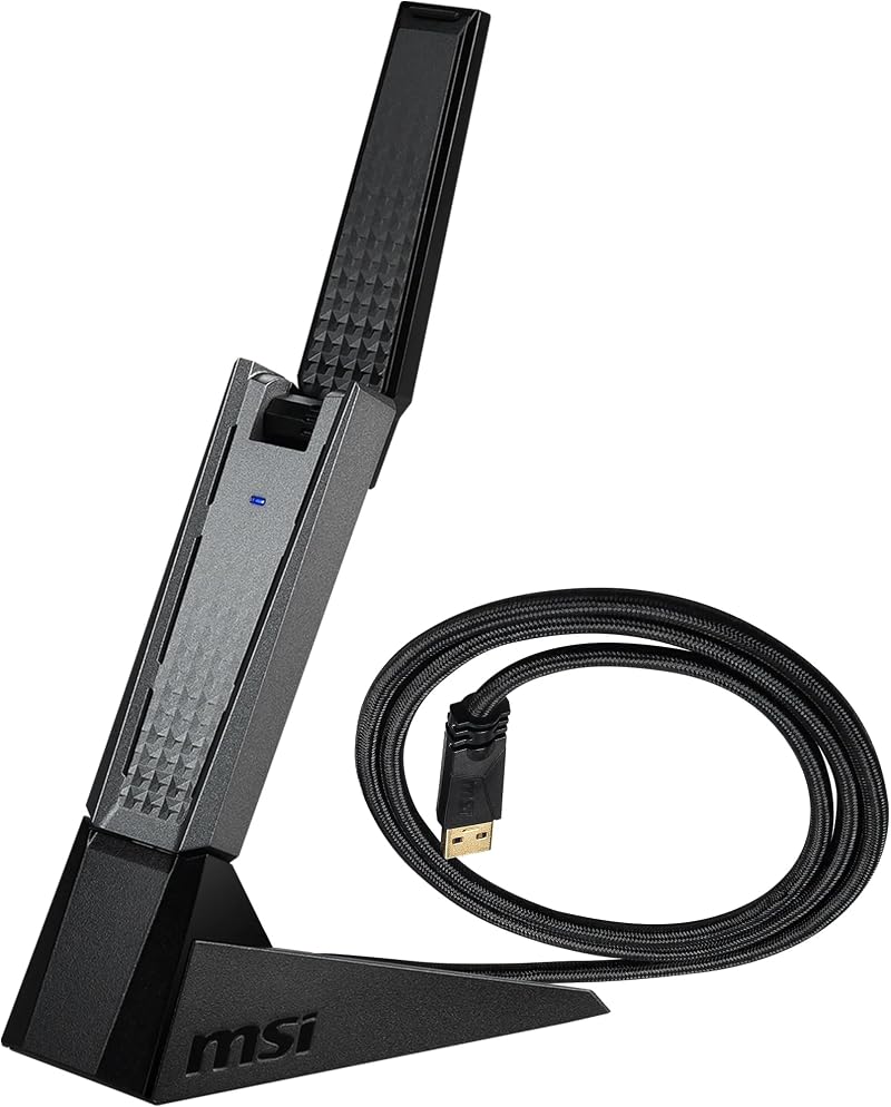 MSI AX1800 WiFi 6 USB Adapter PC Laptop Windows 11 10