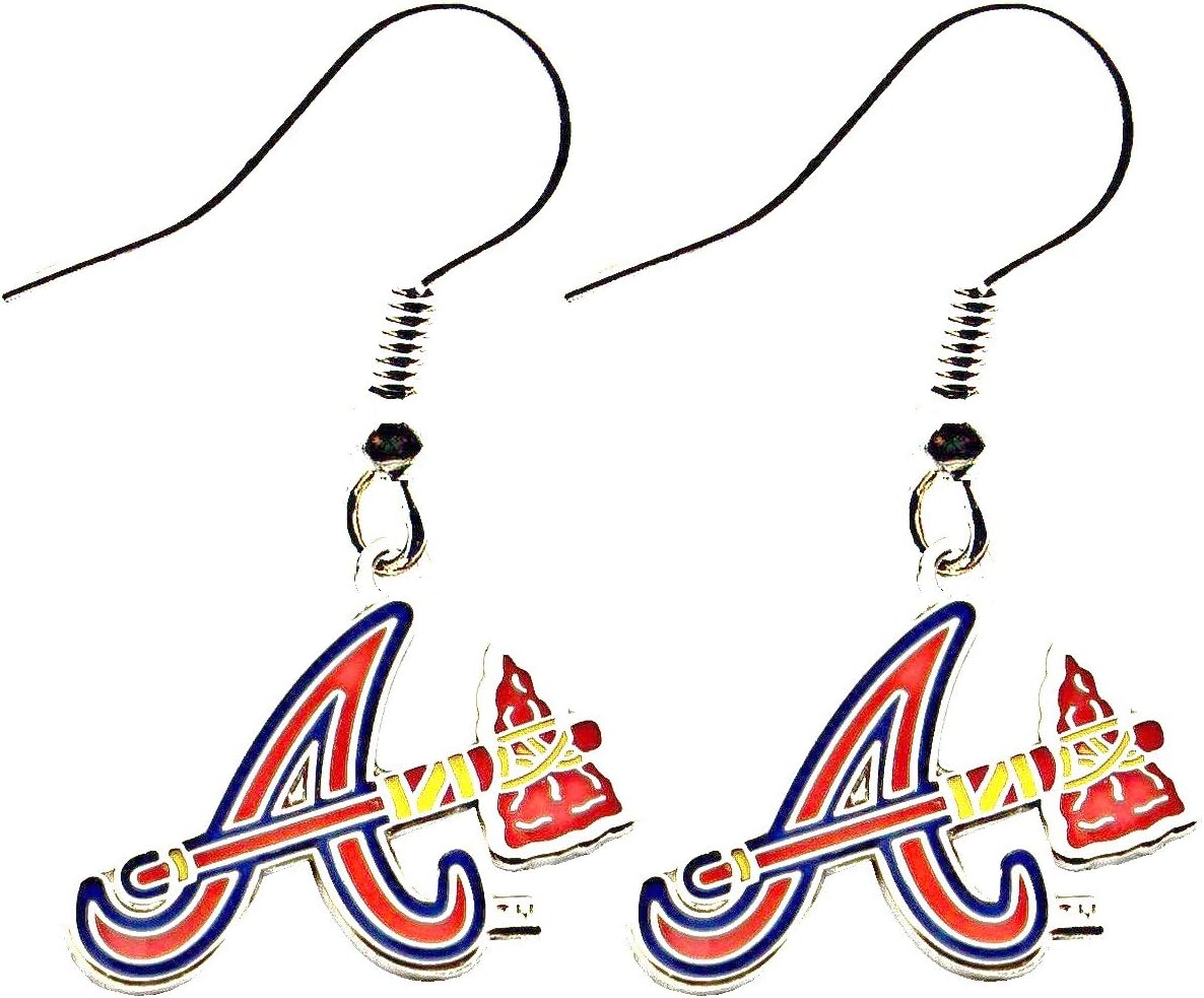 MLB Atlanta Braves Dangler Earrings