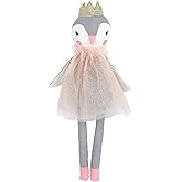 MON AMI Penguin Princess Doll with Pink Tulle – 18”, Soft Plush Animal Doll, Use as Toy or Room Decor, Great Gift for Kids of All Ages