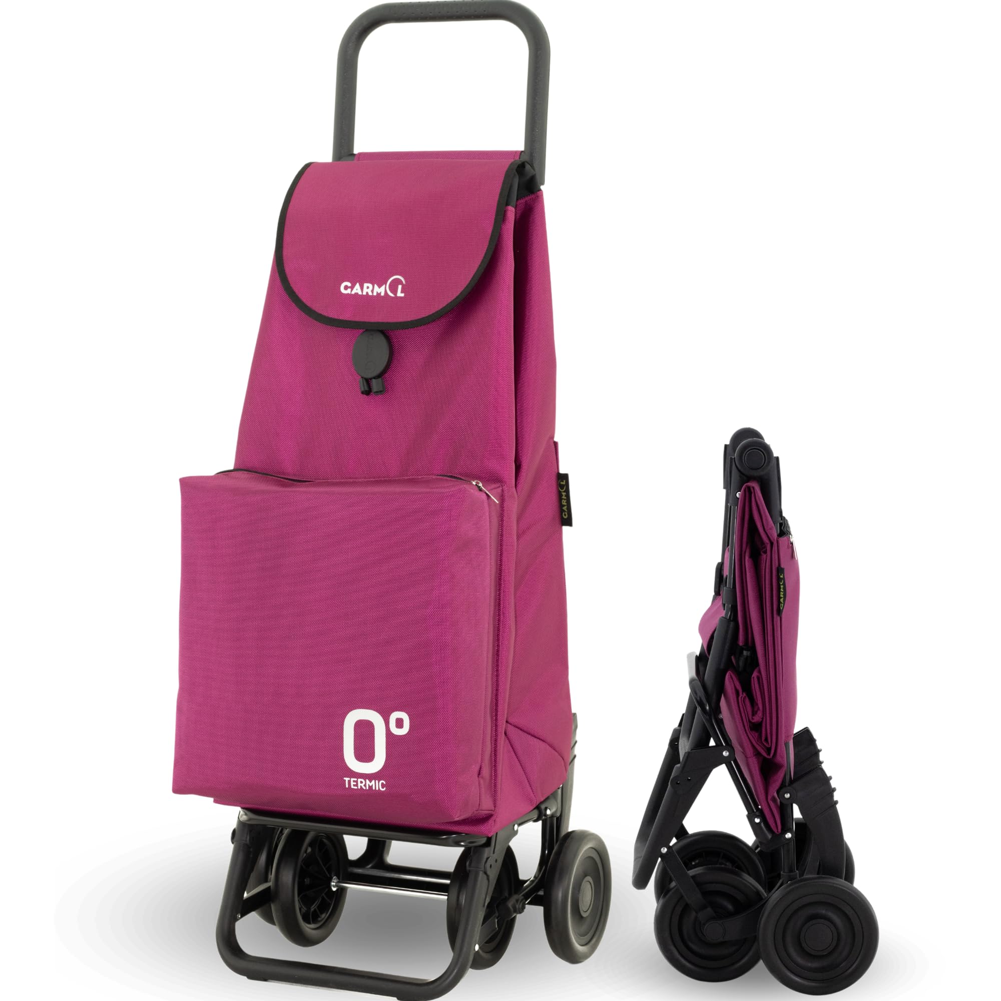 Garmol Shopping Trolley 66L burgundy