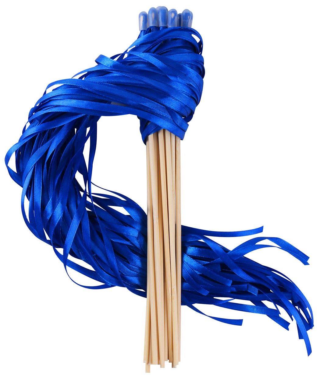 Photo 1 of Wishprom Ribbon Stick Wands Streamers for Wedding Party Favor (Royal Blue-30PCS)