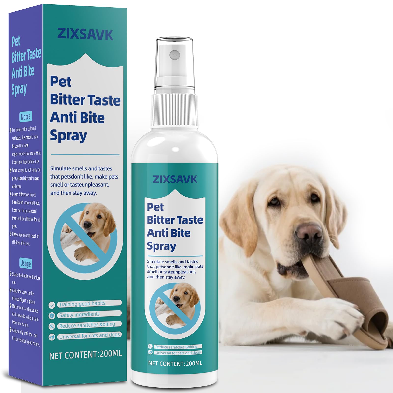 Photo 1 of Zixsavk Bitter Apple Spray for Dogs