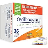 Boiron Oscillococcinum Homeopathic Medicine for flu-Like Symptoms, White, 36 Count
