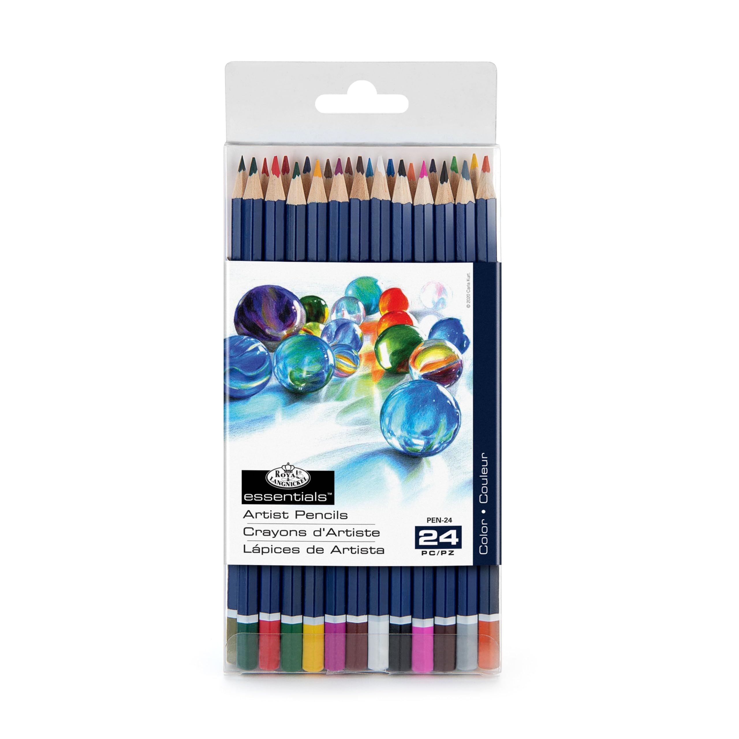 Royal & Langnickel Colour Pencils (Pack of 24)