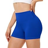 Runhit Women's Workout Biker Shorts - 3"/5"/8" High Waisted Tummy Control Spandex Booty Shorts for Volleyball Gym Yoga Dance