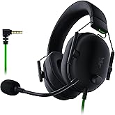 Razer BlackShark V2 X Gaming Headset: 7.1 Surround Sound - 50mm Drivers - Memory Foam Cushion - For PC, PS4, PS5, Switch - 3.